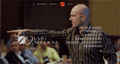 Desktop Screenshot of craigzablocki.com