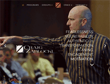 Tablet Screenshot of craigzablocki.com